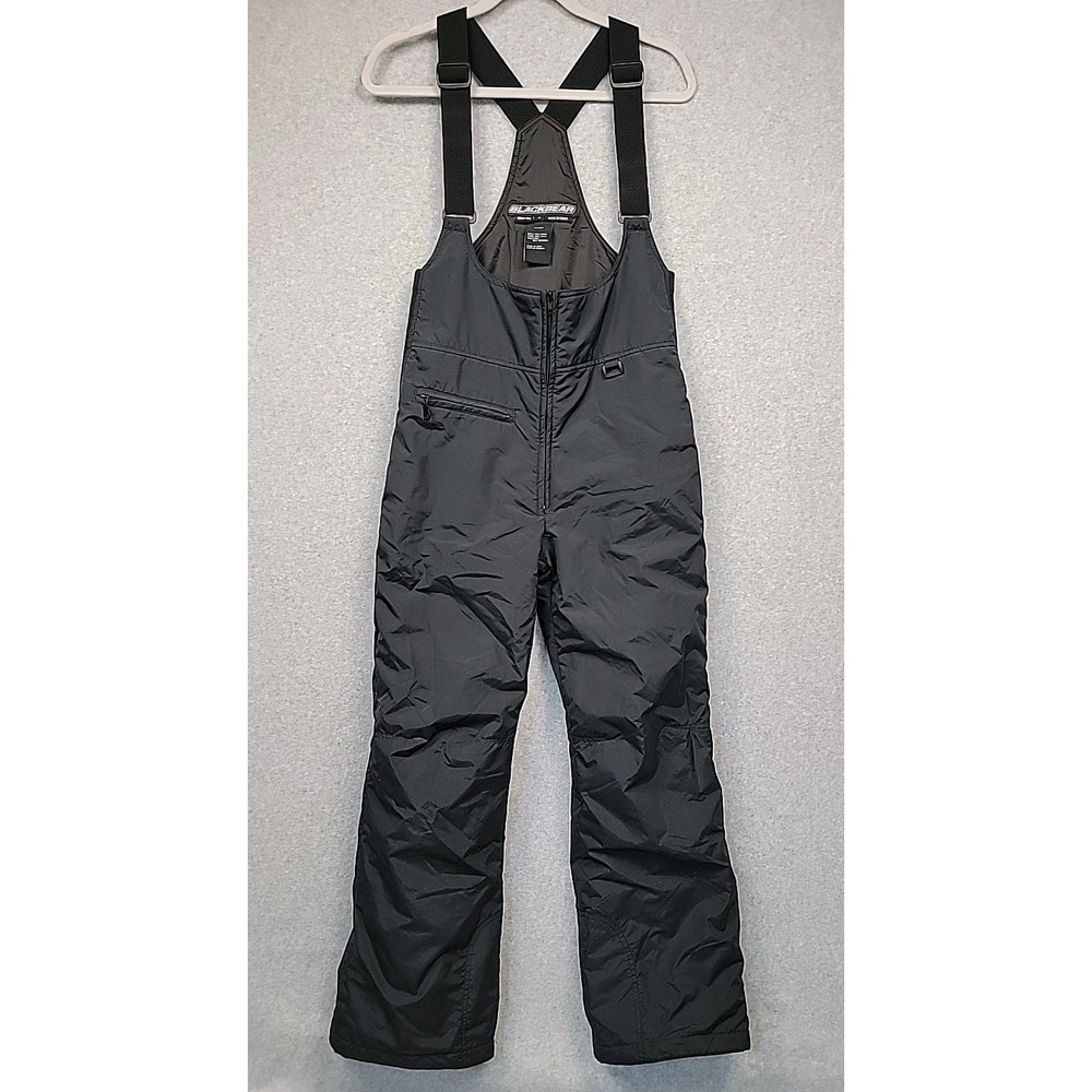 Black Ski & Snow Bib Overalls